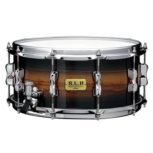 Tama SLP Bubinga/Maple Snare Drum 14x6.5 Midnight Zebrawood Burst - Drum Center Of Portsmouth