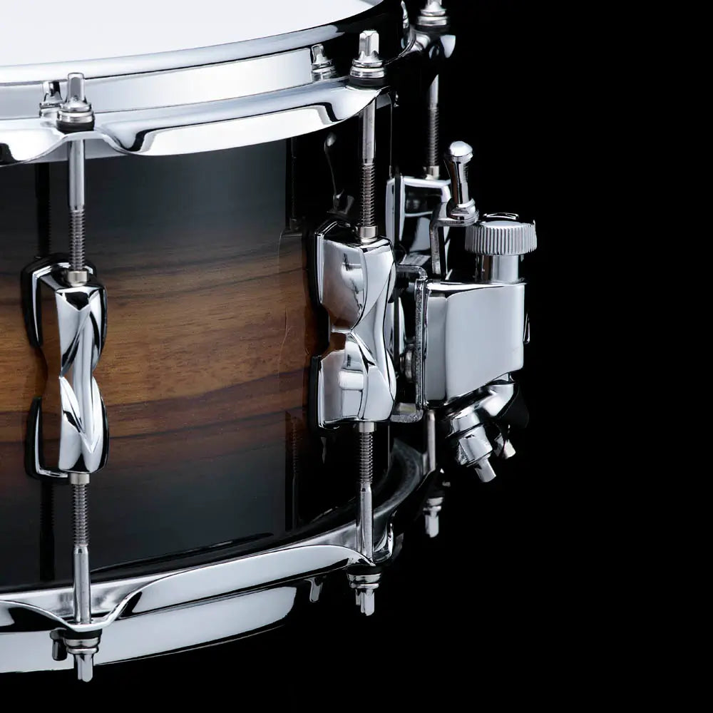 Tama SLP Bubinga/Maple Snare Drum 14x6.5 Midnight Zebrawood Burst - Drum Center Of Portsmouth