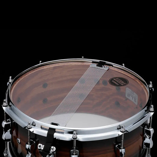Tama SLP Bubinga/Maple Snare Drum 14x6.5 Midnight Zebrawood Burst - Drum Center Of Portsmouth