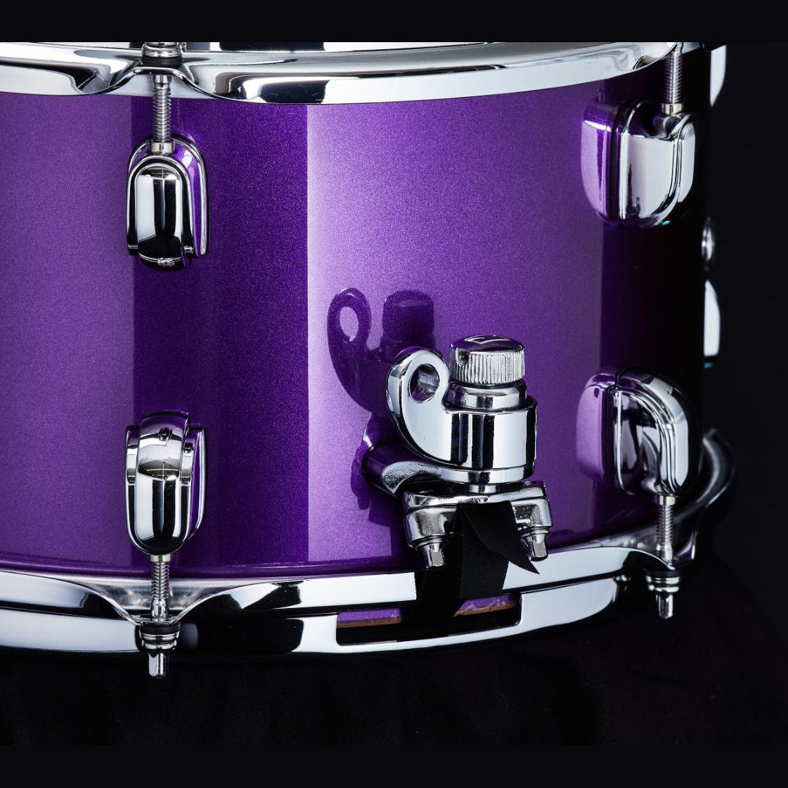 Tama SLP Mod Bubinga Snare Drum Clay Aeschliman Model 12x7 Galactic Purple