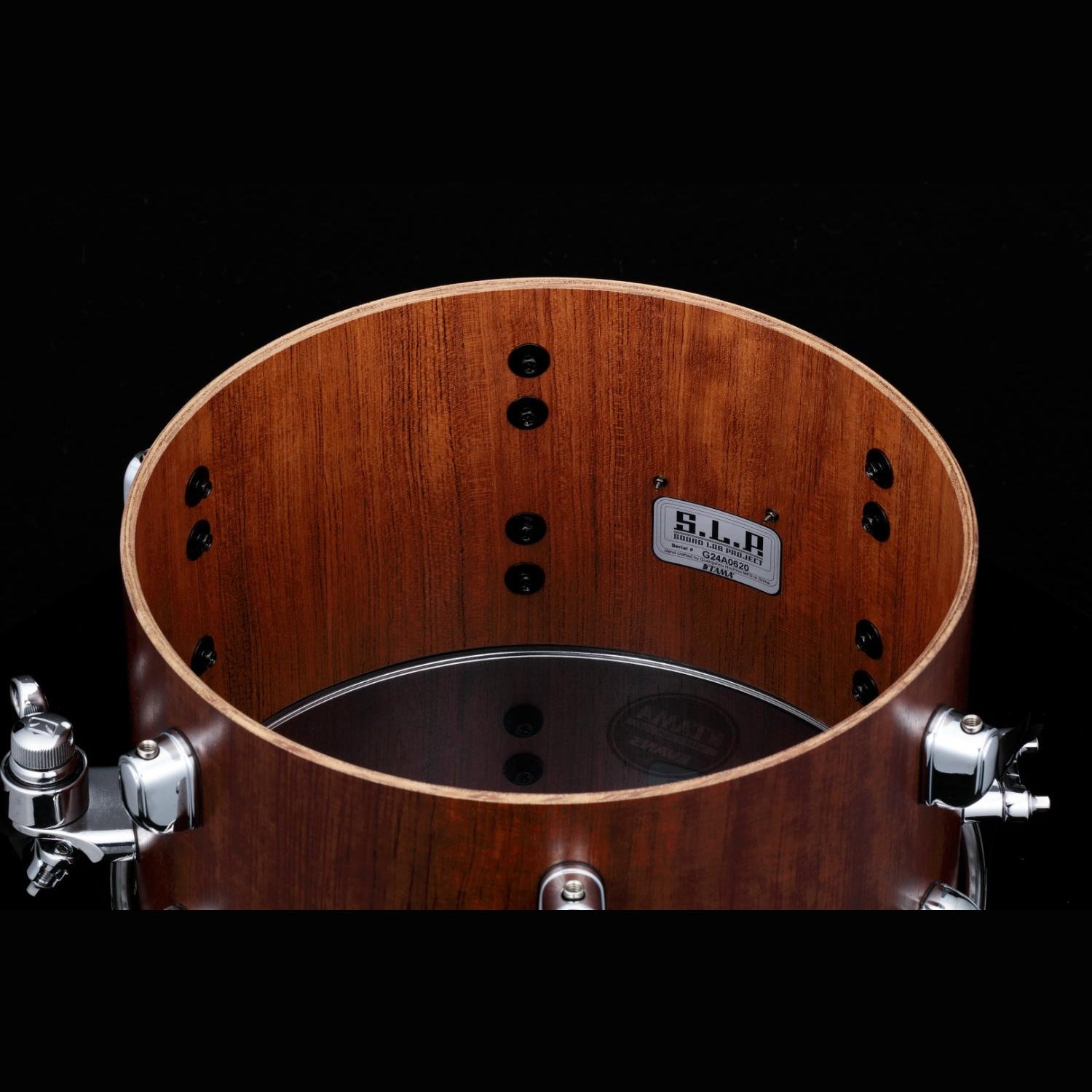 Tama SLP Mod Bubinga Snare Drum 12x7 Satin Bubinga