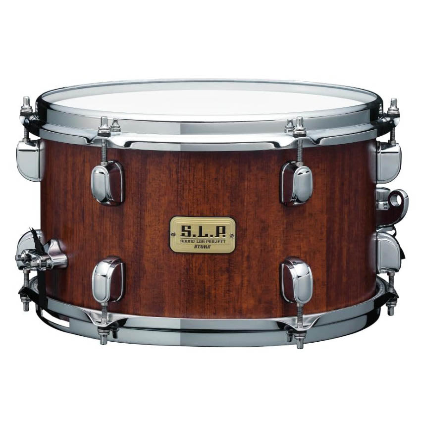 snare trap pedal Tama S.L.P. Mod Bubinga Snare Drum, 12" x 7"