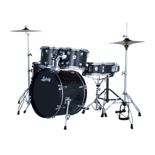 Ludwig Accent Fuse Complete 5pc Drum Set Moon Dust - Drum Center Of Portsmouth