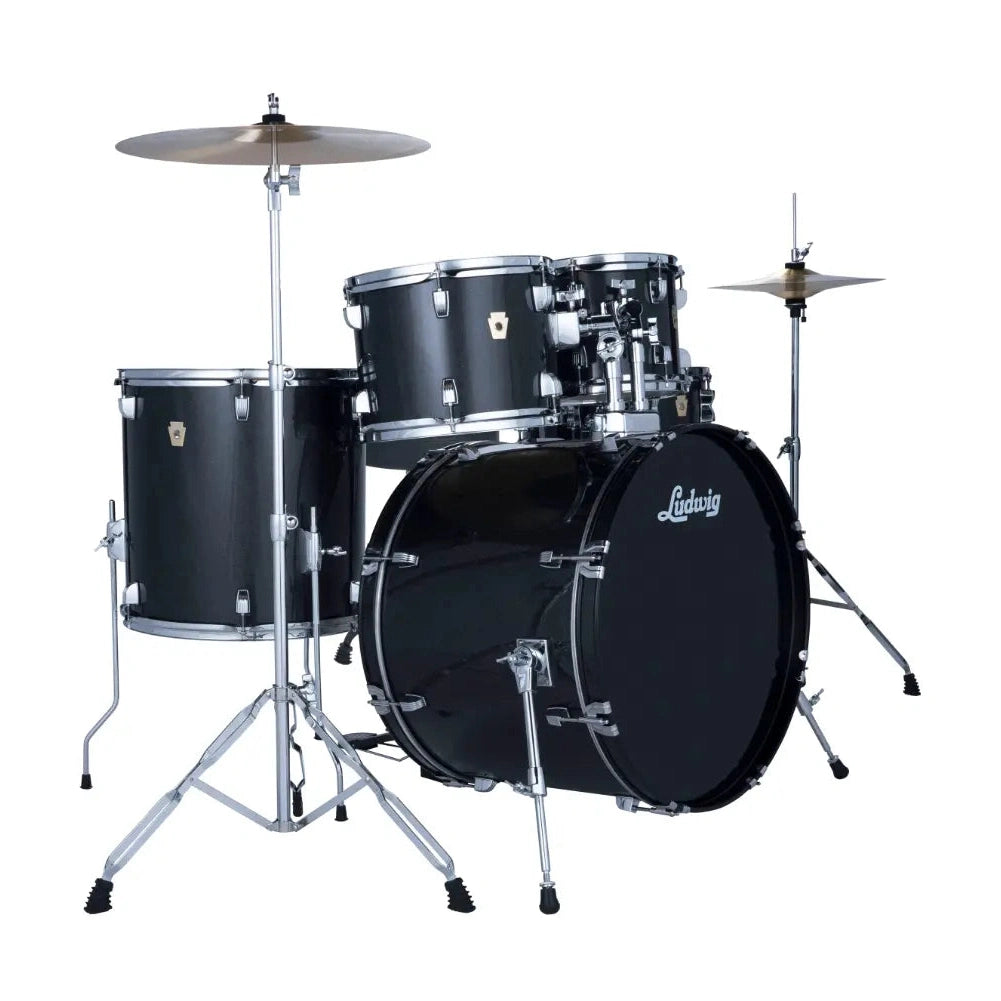 Ludwig Accent Drive Complete 5pc Drum Set Moon Dust - Drum Center Of Portsmouth