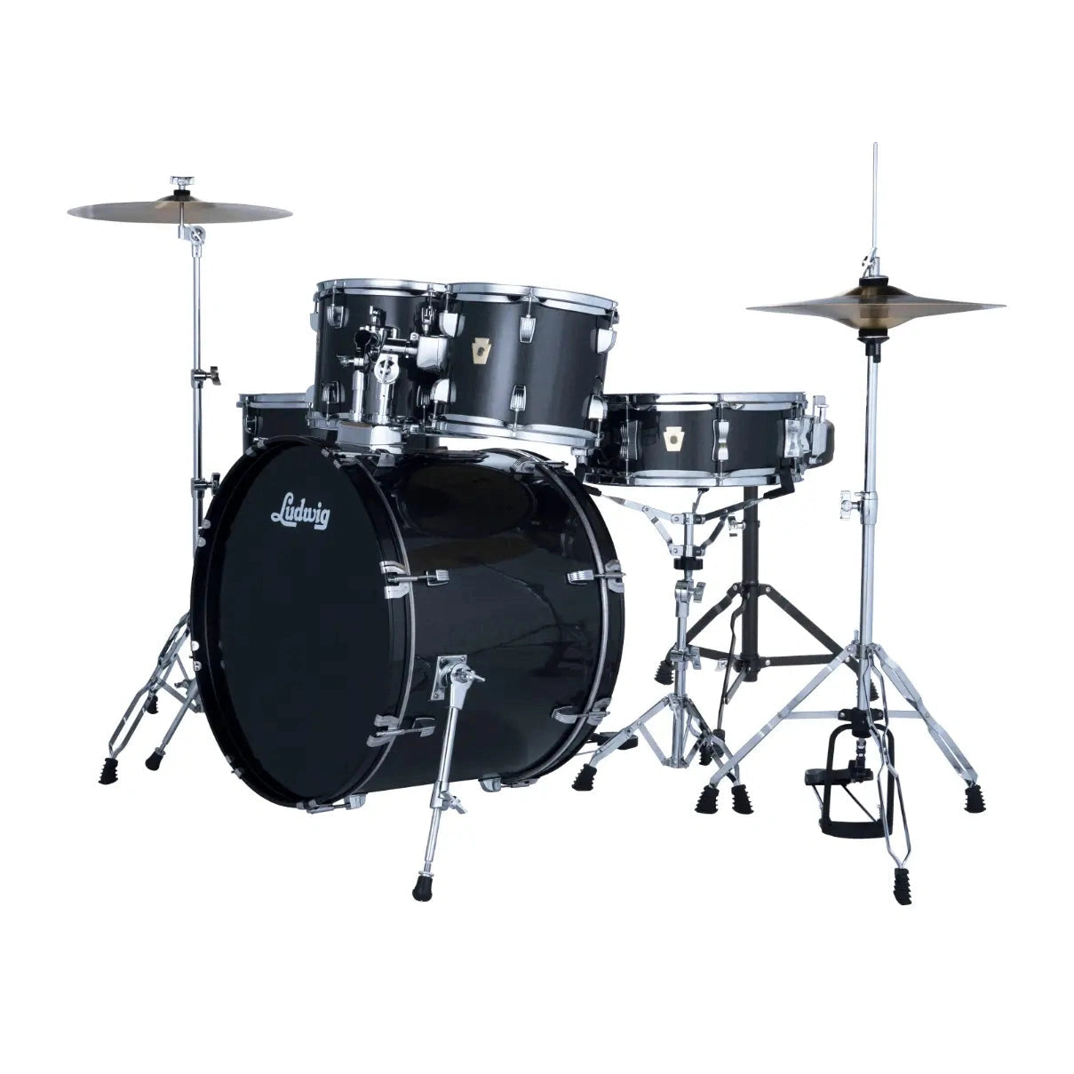 Ludwig Accent Drive Complete 5pc Drum Set Moon Dust - Drum Center Of Portsmouth