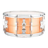 Ludwig Acro Copper Snare Drum 14x6.5 w/P86CH