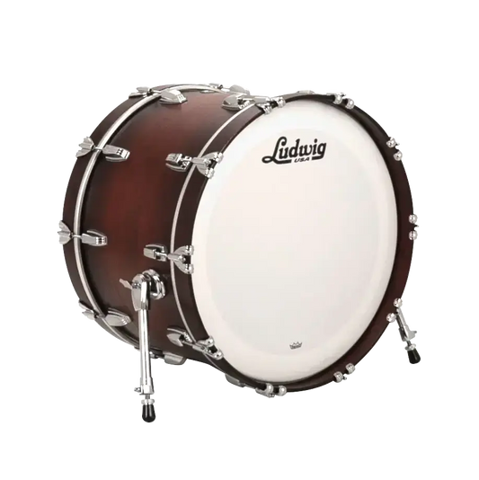 Ludwig Classic Oak Bass Drum 22x14 Brown Burst - Drum Center Of Portsmouth