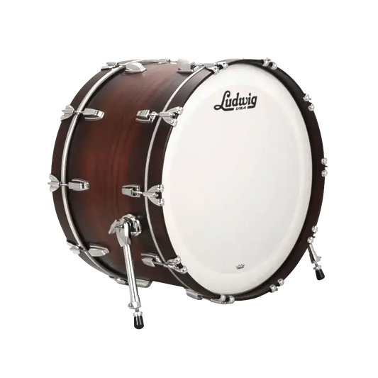 Ludwig Classic Oak Bass Drum 24x14 Brown Burst - Drum Center Of Portsmouth