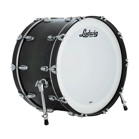 Ludwig Classic Oak Bass Drum 24x14 Green Burst - Drum Center Of Portsmouth
