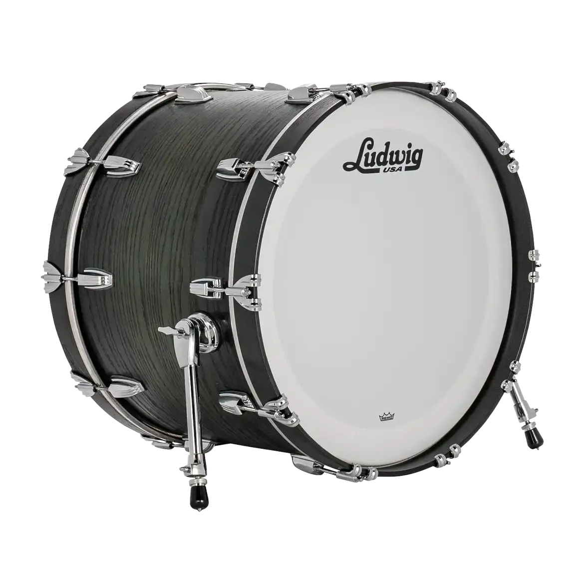 Ludwig Classic Oak Bass Drum 22x16 Green Burst - Drum Center Of Portsmouth