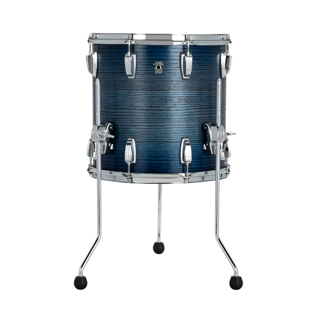 Ludwig Classic Oak Floor Tom 14x14 Blue Burst - Drum Center Of Portsmouth