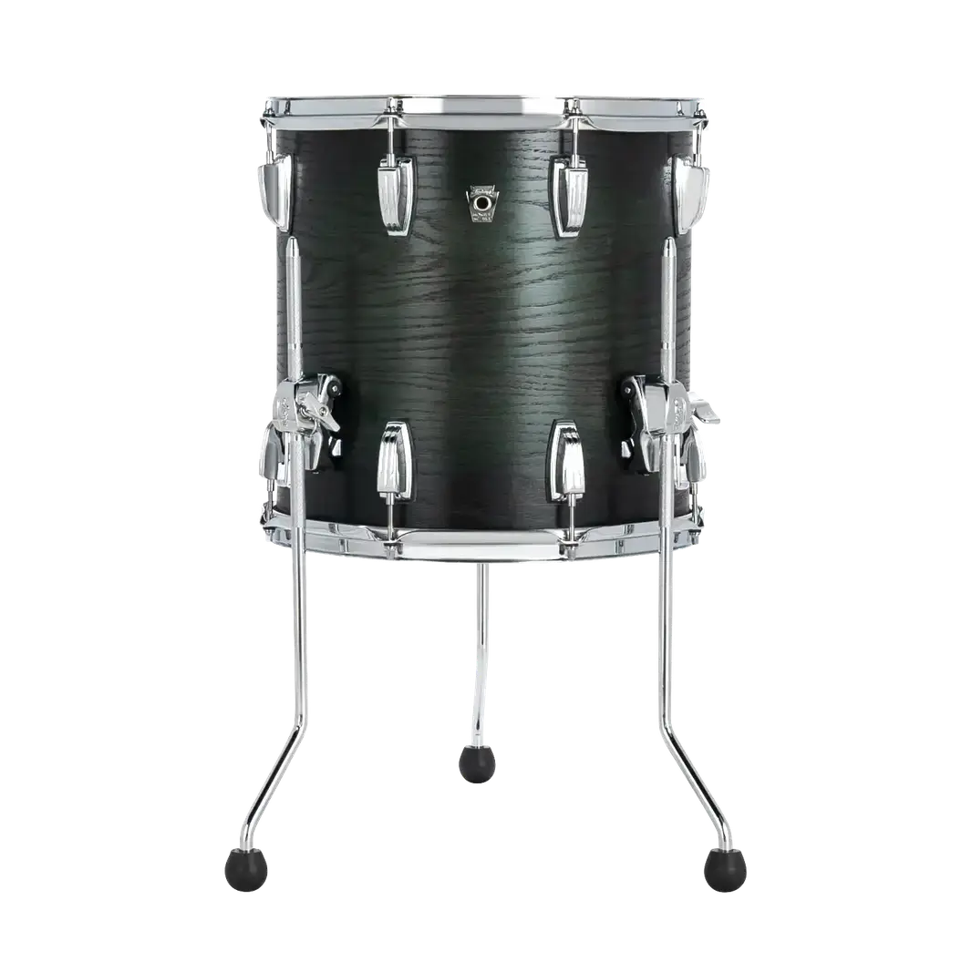 Ludwig Classic Oak Floor Tom 14x14 Green Burst - Drum Center Of Portsmouth
