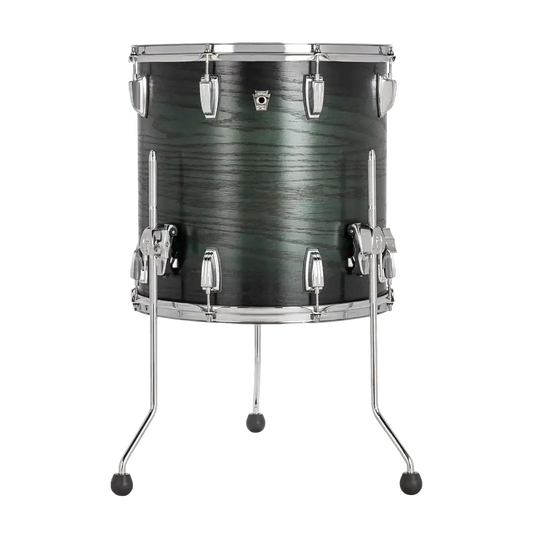 Ludwig Classic Oak Floor Tom 16x16 Green Burst - Drum Center Of Portsmouth