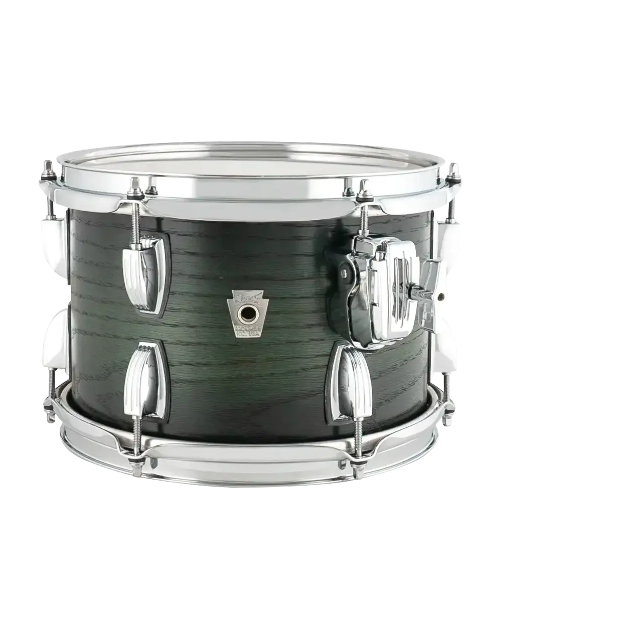Ludwig Classic Oak Tom 10x7 Green Burst - Drum Center Of Portsmouth