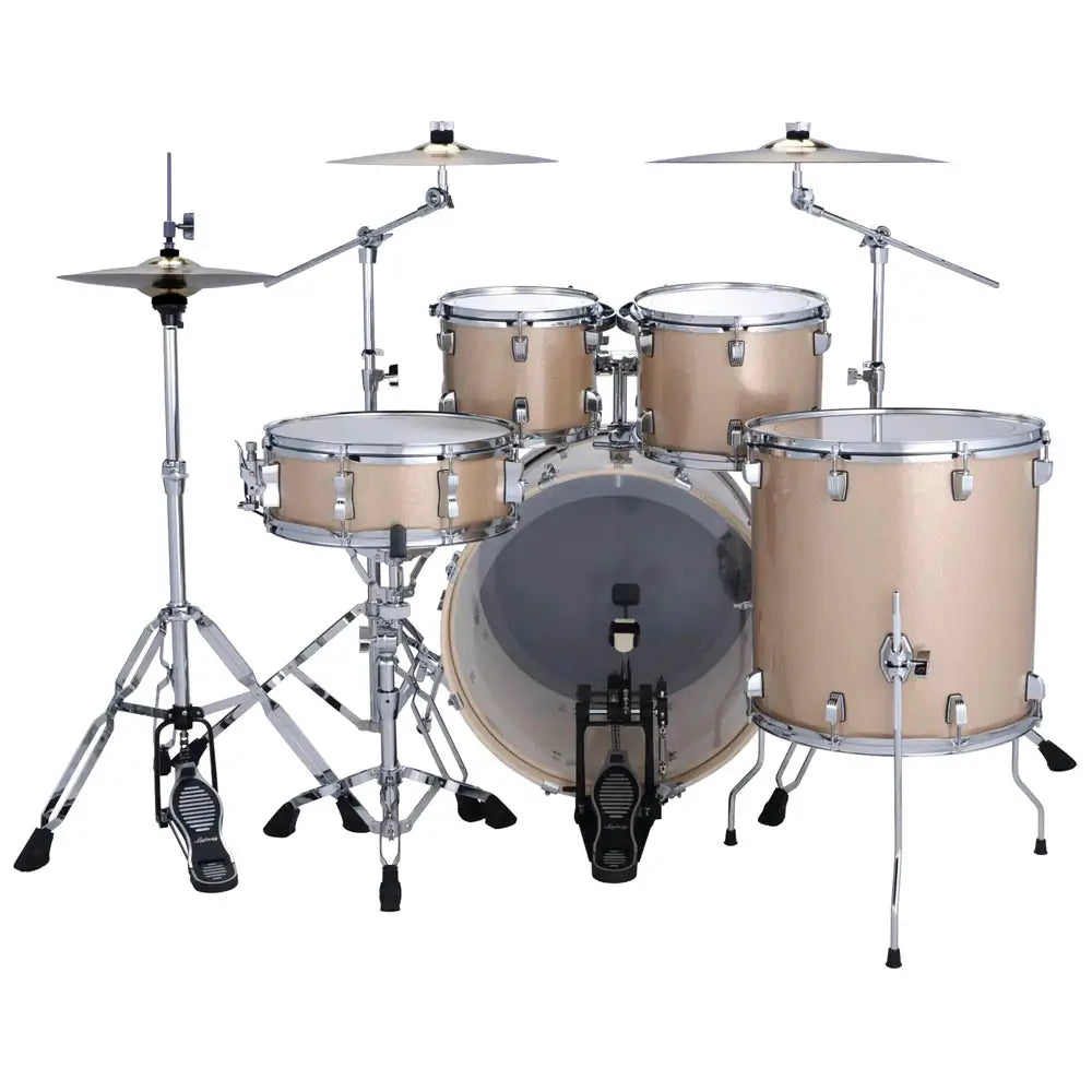 Ludwig Evolution 5pc Complete Drum Set (22"BD) & Paiste Cymbals Prosecco Sparkle - Drum Center Of Portsmouth