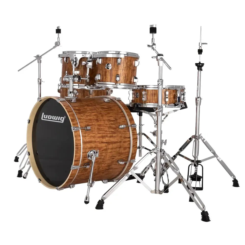 Ludwig Evolution 6pc Drum Set w/Hardware (22"BD) Cherry Wood - Drum Center Of Portsmouth