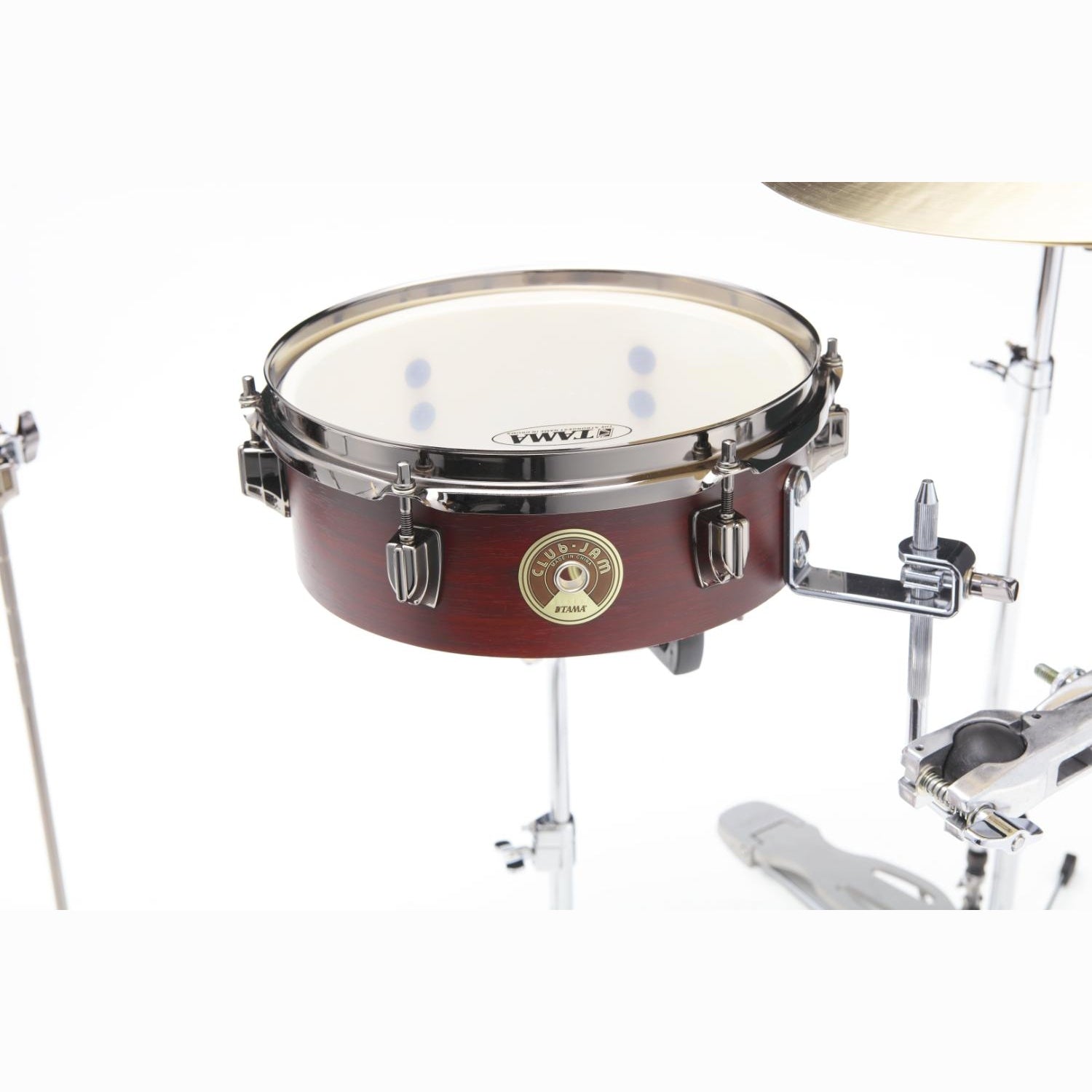 Tama Club-JAM Pancake 4pc Drum Set Burgundy Walnut Wrap