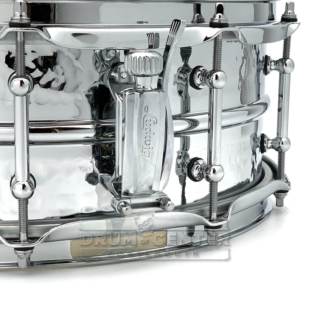 Ludwig Supraphonic Snare Drum 14x5 Hammered w/Tube Lugs - Drum Center Of Portsmouth