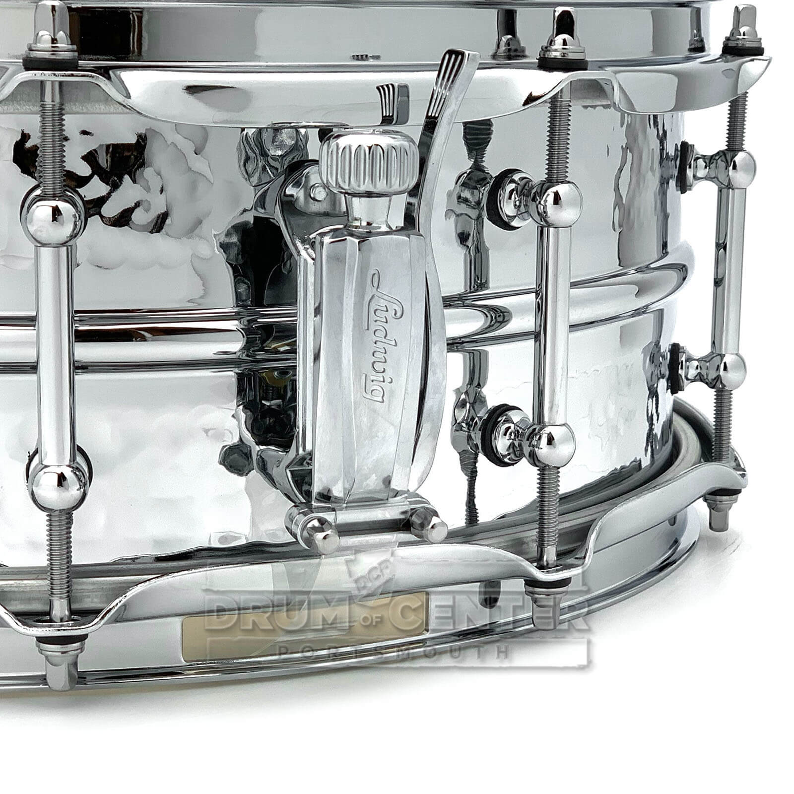 Ludwig LM400KT Supraphonic Snare Drum 14x5 Hammered w/Tube Lugs