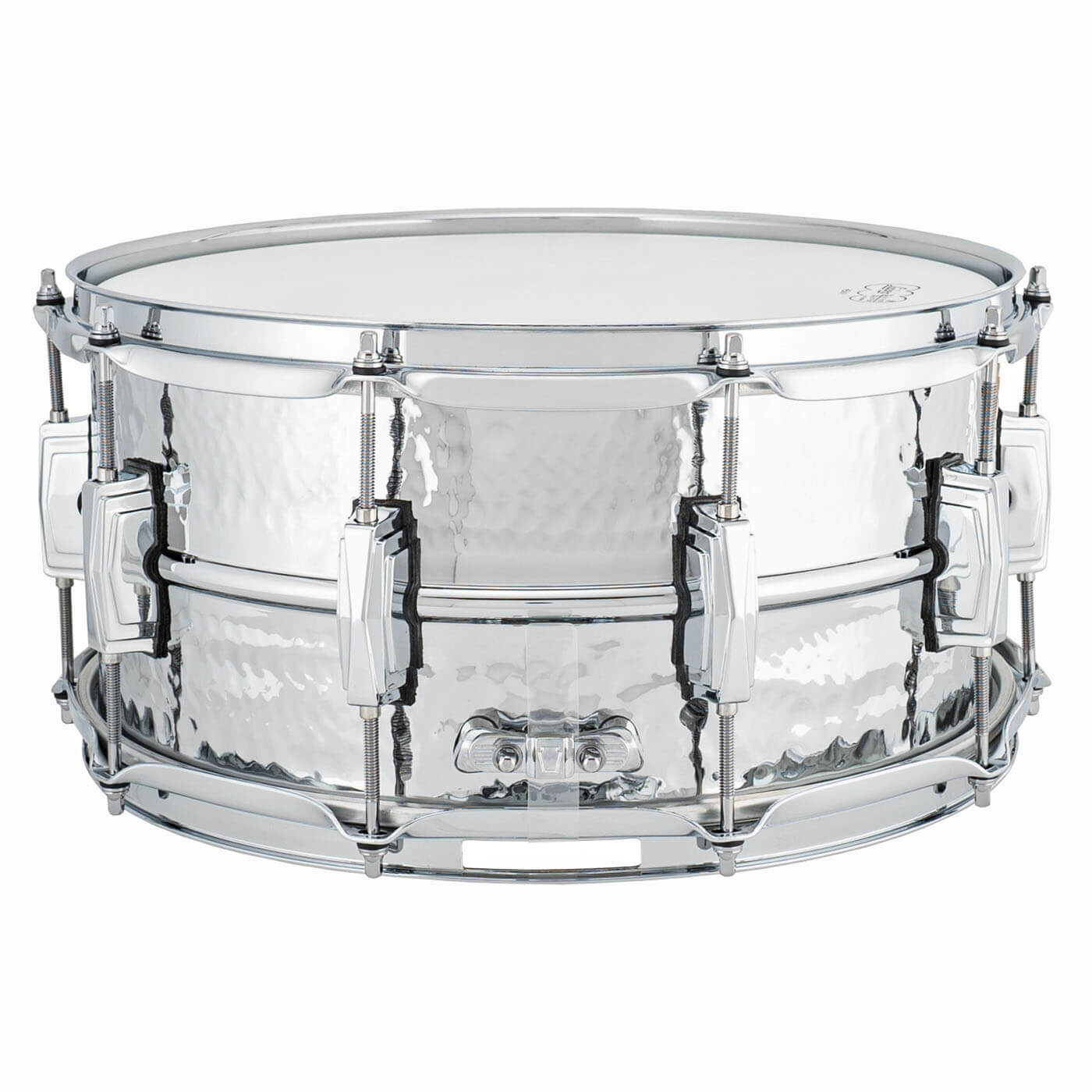 Ludwig Hammered Brass Snare Drum - 14x6.5