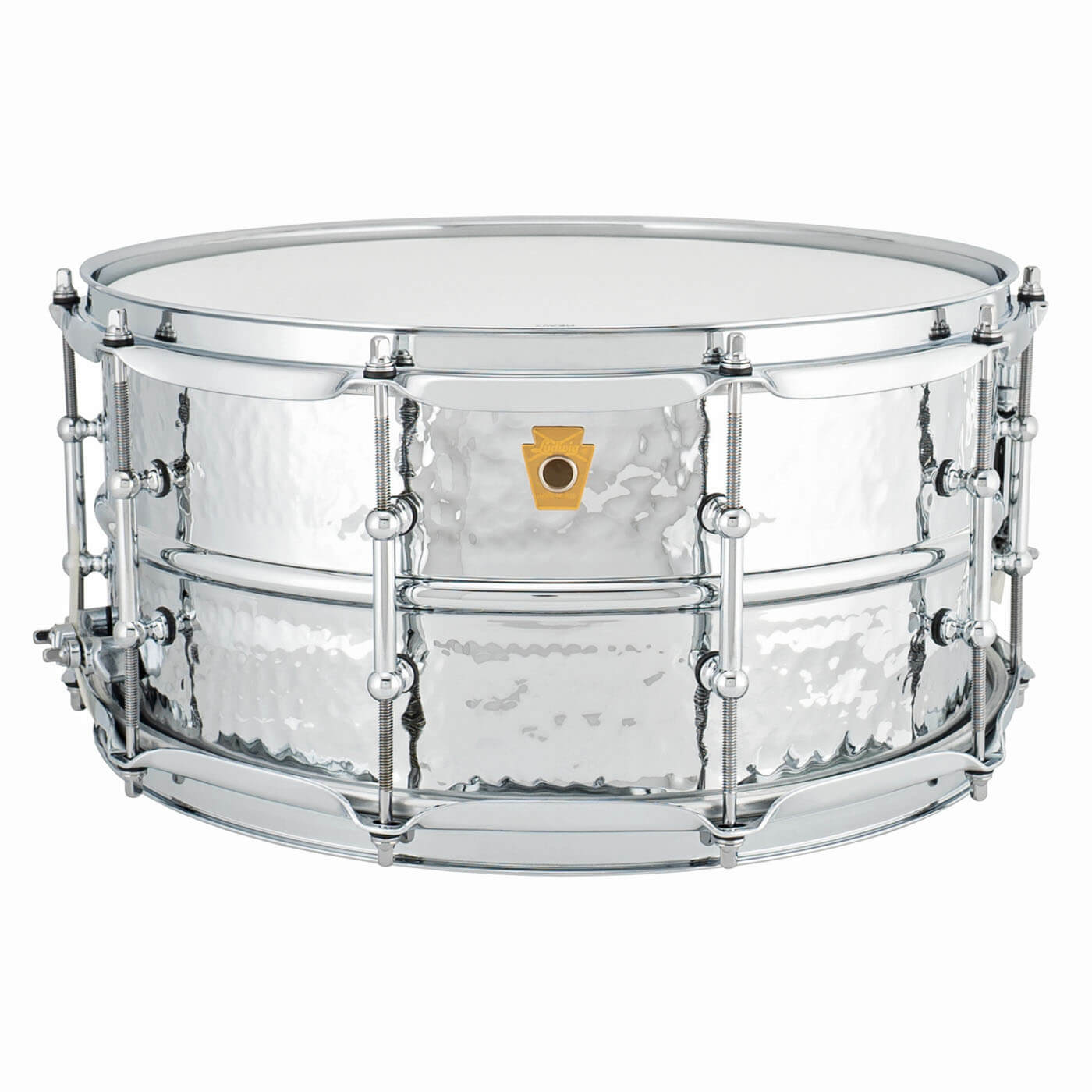 Ludwig Hammered Brass with Tube Lugs 6.5 x 14 (LB422BKT) – Dave's Drum Shop