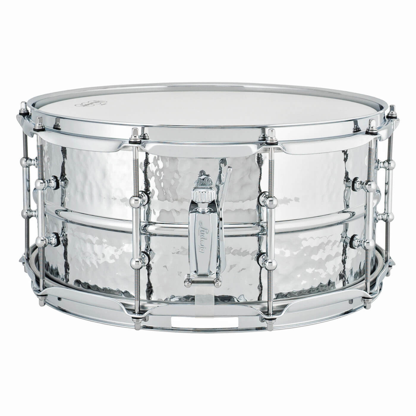 Ludwig Supraphonic Snare Drum 14x6.5 Hammered w/Tube Lugs - Drum Center Of Portsmouth