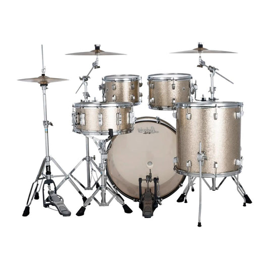 Ludwig Neusonic 4pc Mod2 Drum Set Titanium Super Sparkle - Drum Center Of Portsmouth