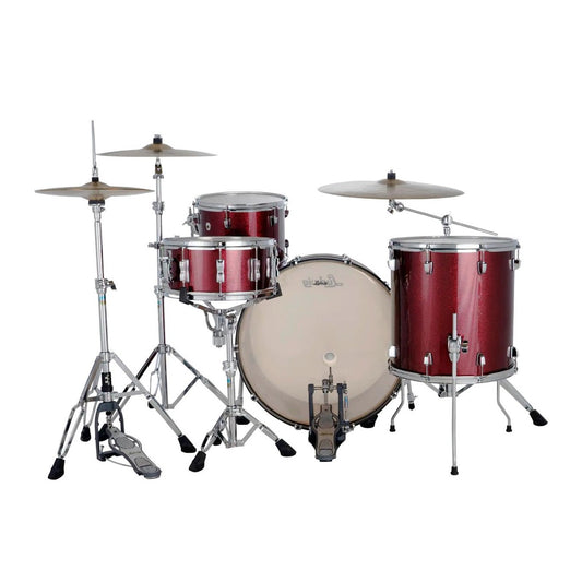 Ludwig Neusonic 3pc Pro Beat Drum Set Merlot Super Sparkle - Drum Center Of Portsmouth