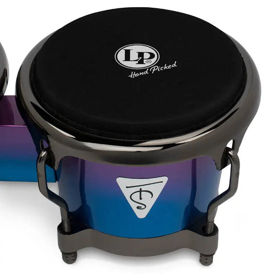 LP Tony Succar Bongos Rainbow w/Black Nickel Hw