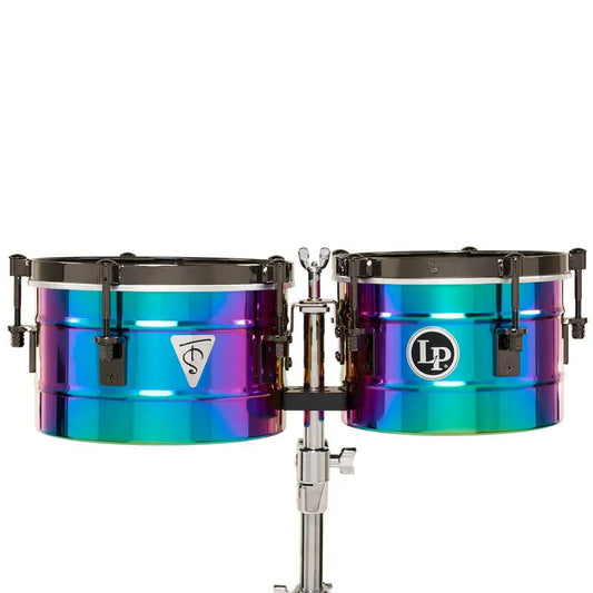 LP Tony Succar Timbalitos Rainbow w/Black Nickel Hw