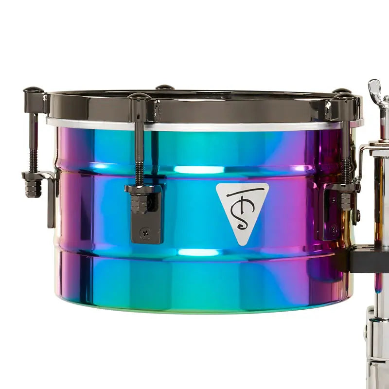 LP Tony Succar Timbalitos Rainbow w/Black Nickel Hw