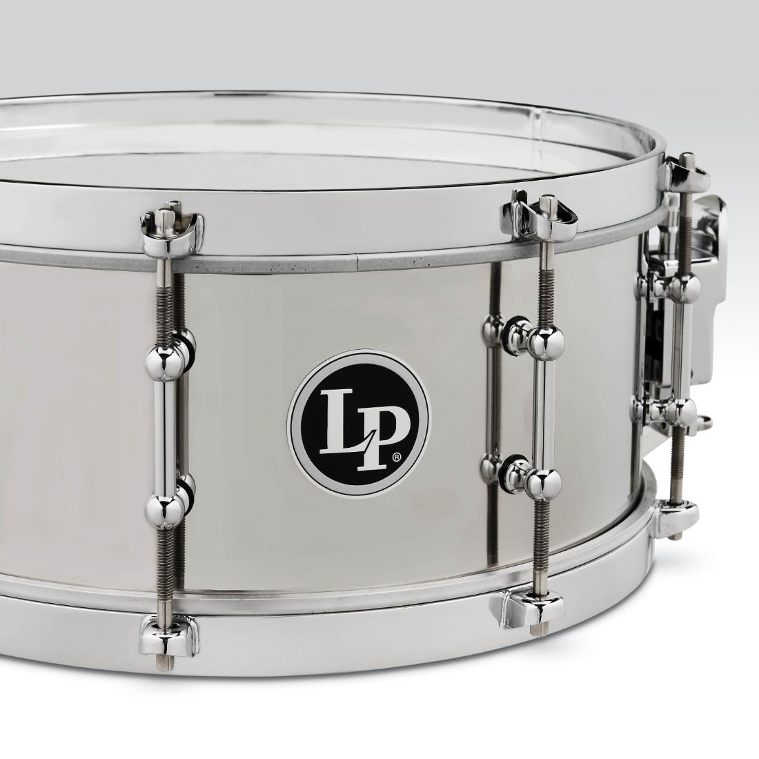 LP Salsa Snare 12x4.5 Stainless Steel - Drum Center Of Portsmouth