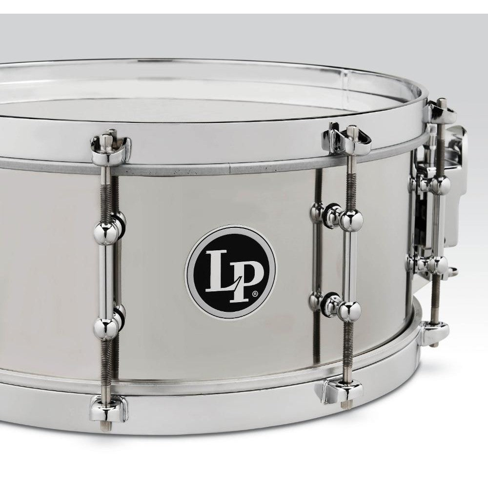 LP Salsa Snare 13x5.5 Stainless Steel - Drum Center Of Portsmouth