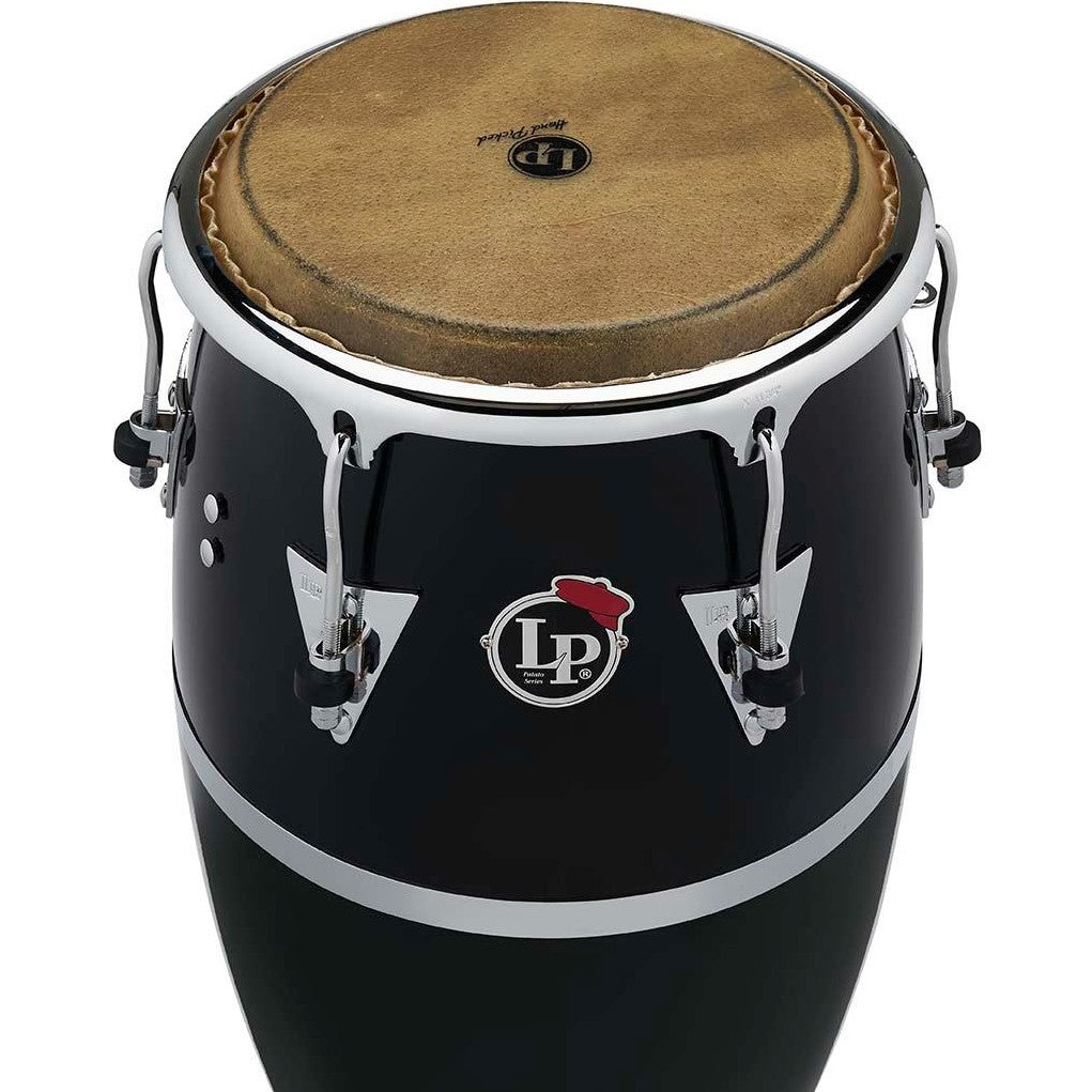 LP Patato Model Fiberglass Conga - Black with Chrome Hardware - Drum Center Of Portsmouth