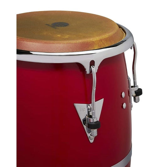 Latin Percussion Legends Series 12.5" Fiberglass Tumba, Patato, Red - Drum Center Of Portsmouth