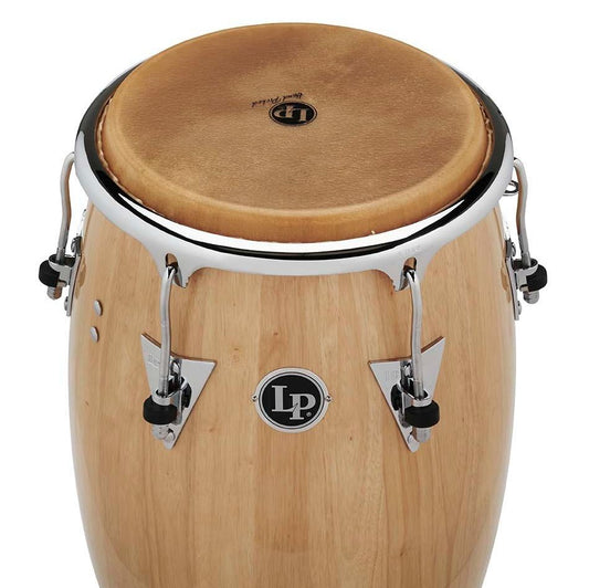 LP Classic Model Wood Conga - Natural with Chrome Hardware - Drum Center Of Portsmouth