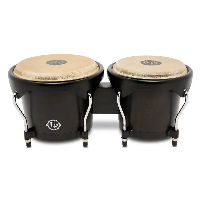 LP City II Mango Wood Bongos Black