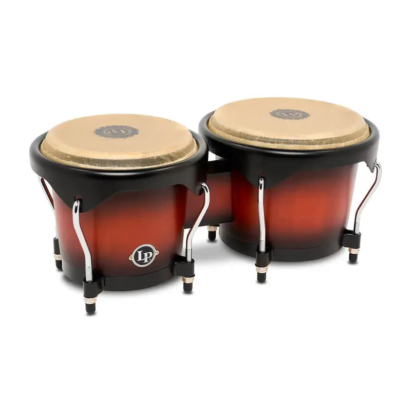 LP City II Mango Wood Bongos Vintage Sunburst