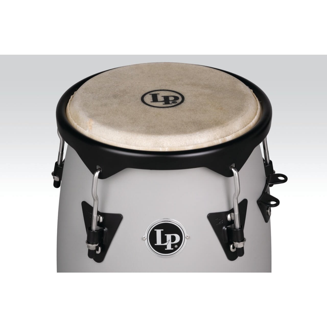 LP Discovery Series Conga Set 10" & 11" Slate Grey w/Stand