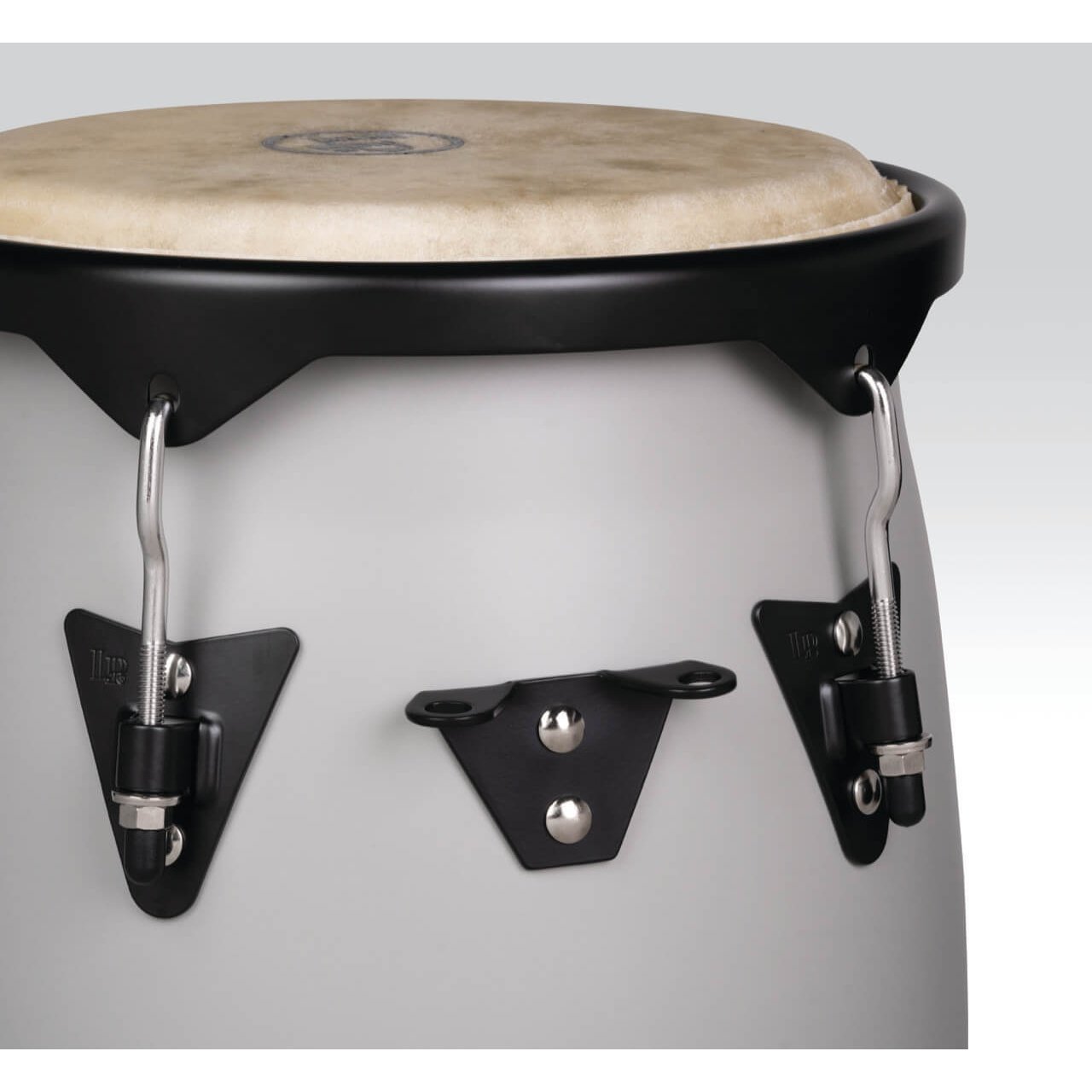 LP Discovery Series Conga Set 10" & 11" Slate Grey w/Stand