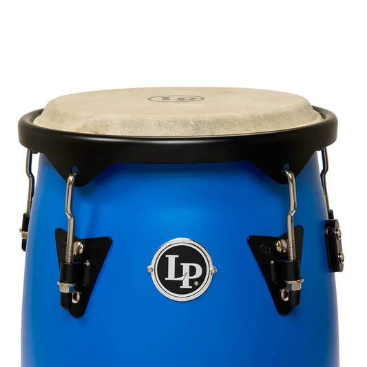 LP Discovery II Ultralight Conga Set 10" & 11" w/Stand Race Car Blue