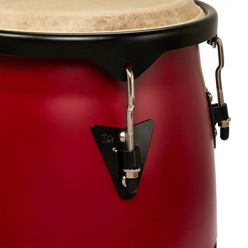 LP Discovery II Ultralight Conga Set 10" & 11" w/Stand Red