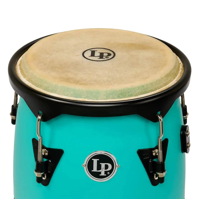 LP Discovery II Ultralight Conga Set 10" & 11" w/Stand Seafoam