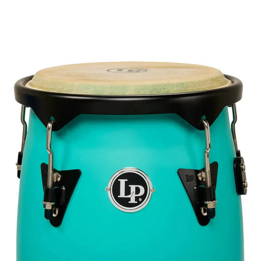 LP Discovery II Ultralight Conga Set 10" & 11" w/Stand Seafoam