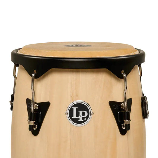 LP City II Mango Wood Conga Set 10" & 11" w/Stand Natural