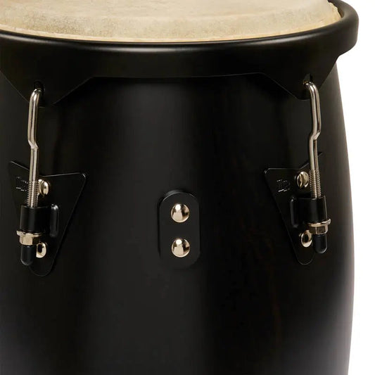 LP City II Mango Wood Conga Set 10" & 11" w/Stand Black