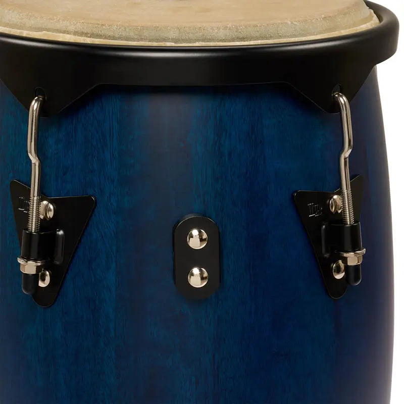 LP City II Mango Wood Conga Set 10" & 11" w/Stand Blue