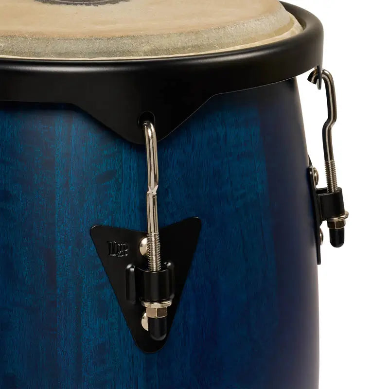 LP City II Mango Wood Conga Set 10" & 11" w/Stand Blue