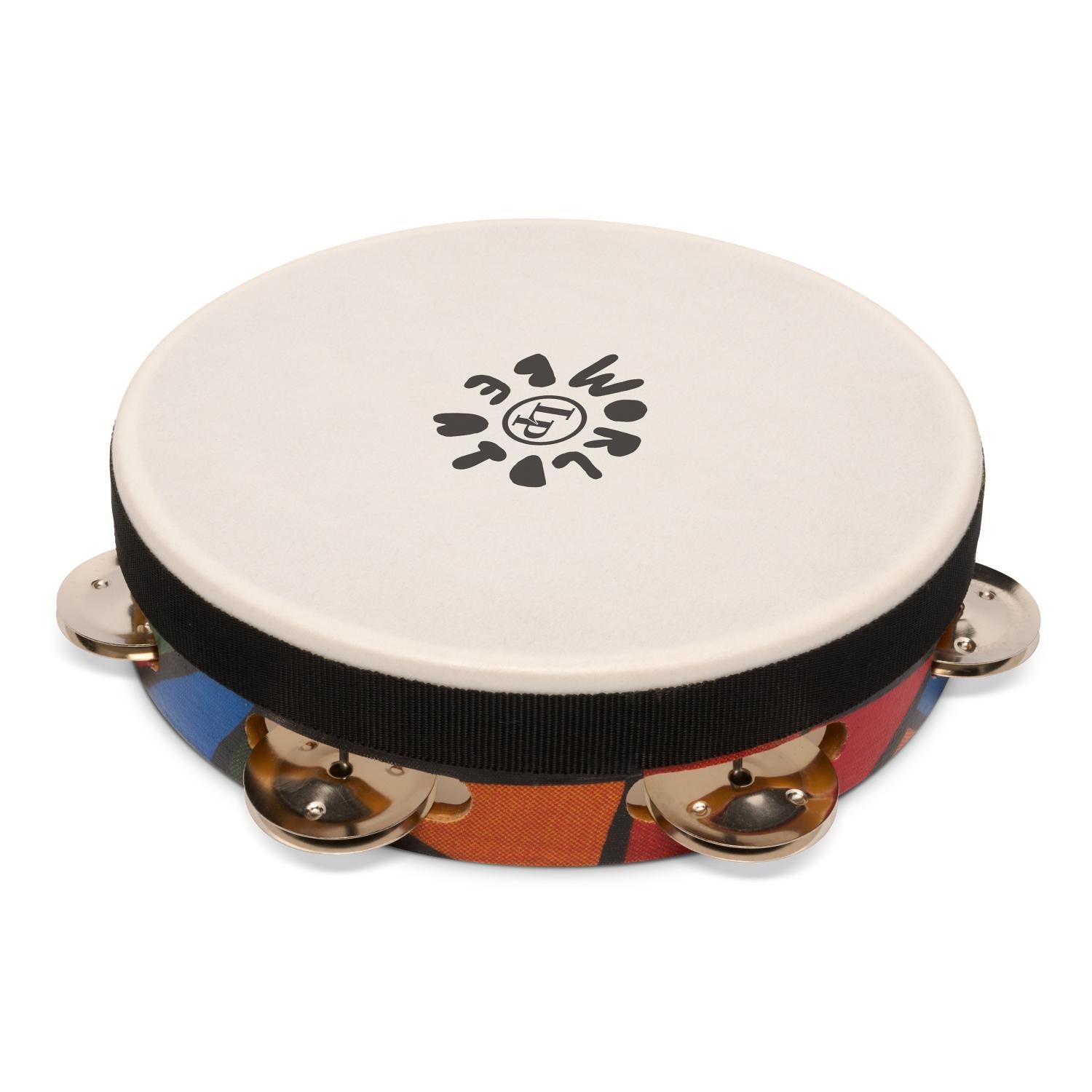 LP World Beat Tambourine 8" Single Row w/Head - Drum Center Of Portsmouth