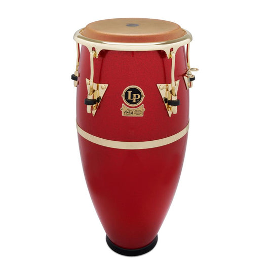 LP Galaxy Fiberglass Fausto Cuevas III Signature Conga - Red w/Gold 11 in. - Drum Center Of Portsmouth